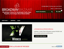 Tablet Screenshot of broadwaybazaar.net